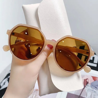 Geometric oversized sunglasses for women – Elira