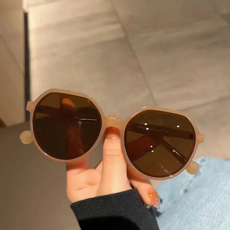 Geometric oversized sunglasses for women – Elira
