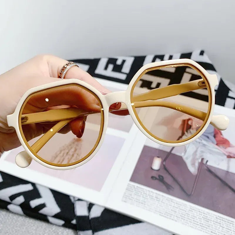Geometric oversized sunglasses for women – Elira