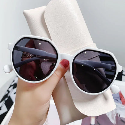 Geometric oversized sunglasses for women – Elira