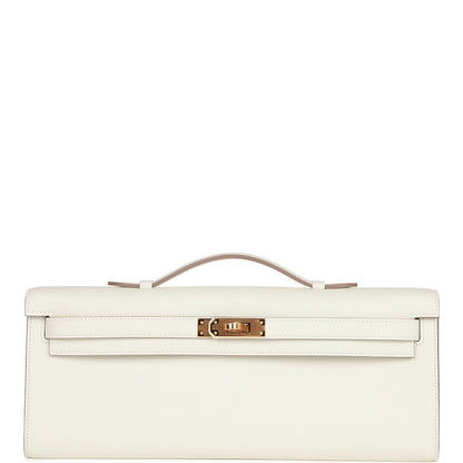 Hermès Kelly Cut Mushroom Swift Gold Hardware