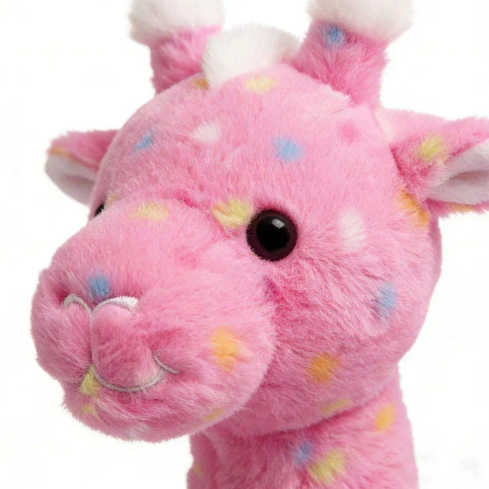 Pink Frosted Animal Cookie Giraffe Plush
