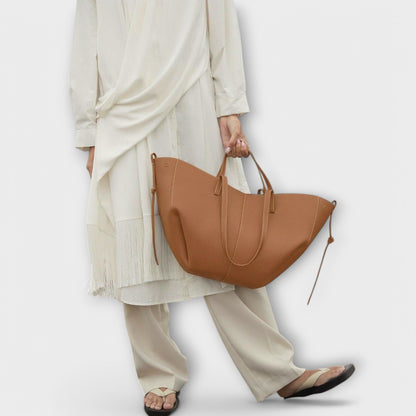 Women's Neutral Tone Shoulder Bag
