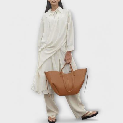 Women's Neutral Tone Shoulder Bag