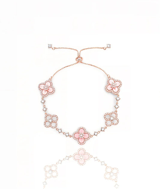 Sakura Diamond Bloom Bracelet.