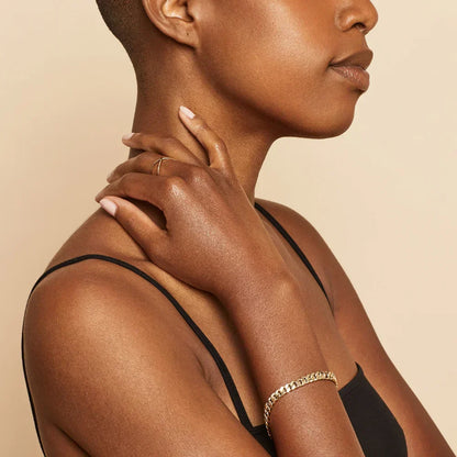 Summer Cuban Bracelet | Gold