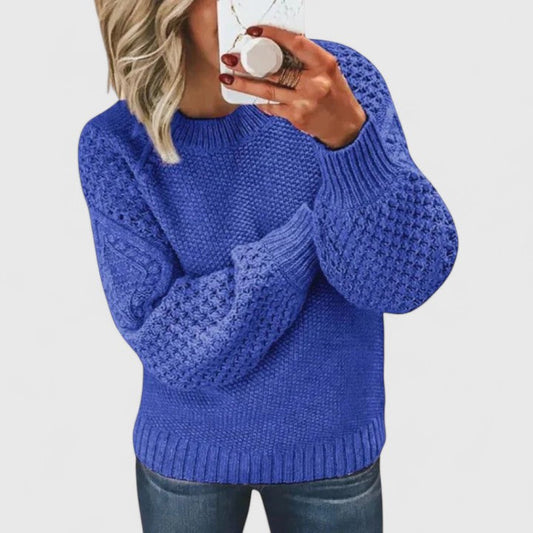 Women's Comfortable Sweater in Five Soft Shades