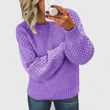 Women's Comfortable Sweater in Five Soft Shades