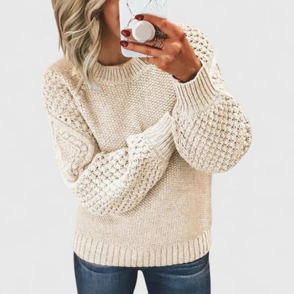 Women's Comfortable Sweater in Five Soft Shades