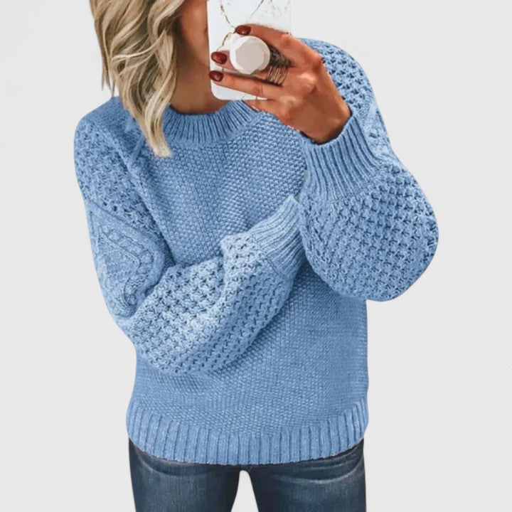 Women's Comfortable Sweater in Five Soft Shades