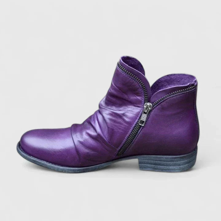 Women's Comfort Boots in Purple, Red or Yellow
