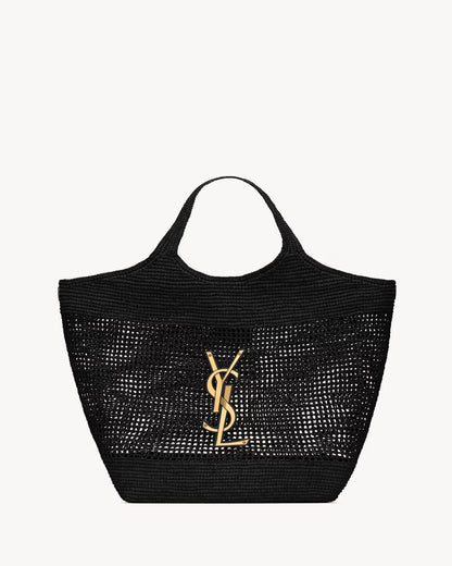 YSL - ICARE in Raffia