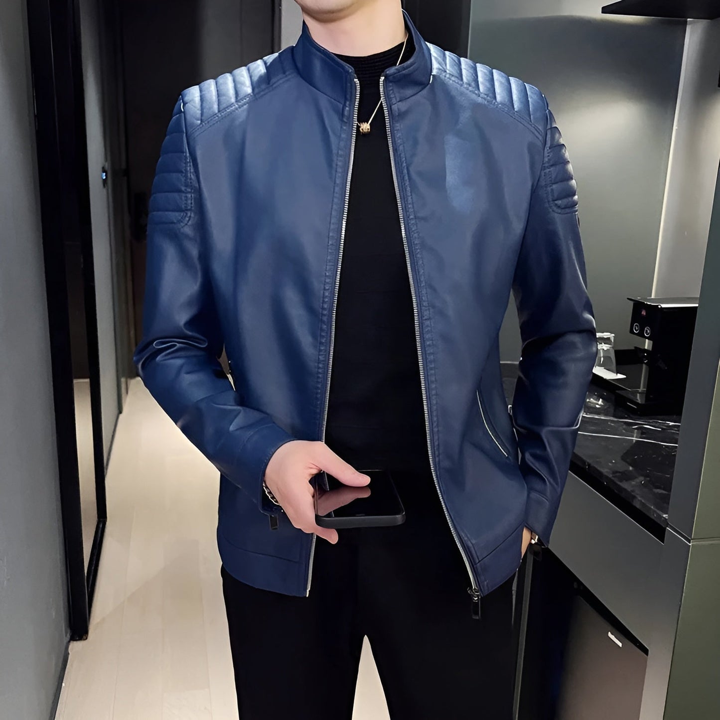 Julien™ | Premium Leather Jacket