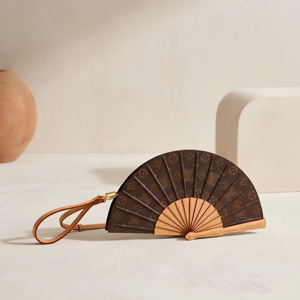 Sinclaire's Textured Fan Handbag