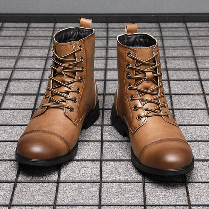 Morgan | Faux Leather Ankle Boots