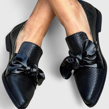 Women's Elegant Black Loafers, US Sizes 5-12