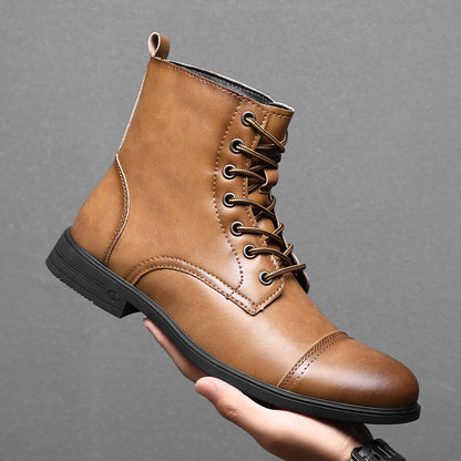 Morgan | Faux Leather Ankle Boots