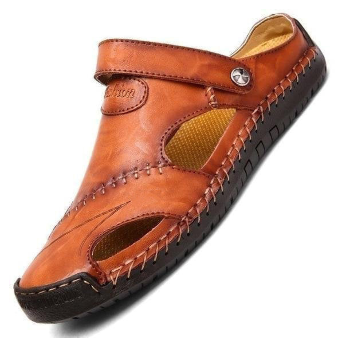 Chris™ | Leather Orthopedic Sandals