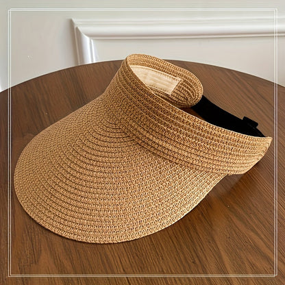 Braided sun visor for women - Elena