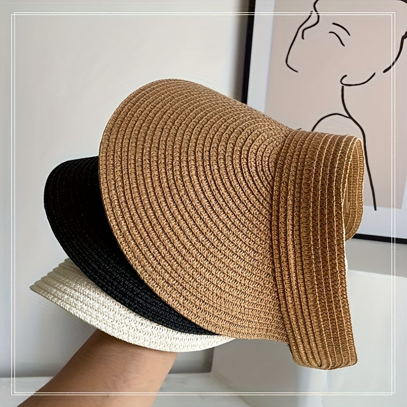 Braided sun visor for women - Elena