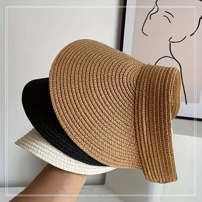 Braided sun visor for women - Elena