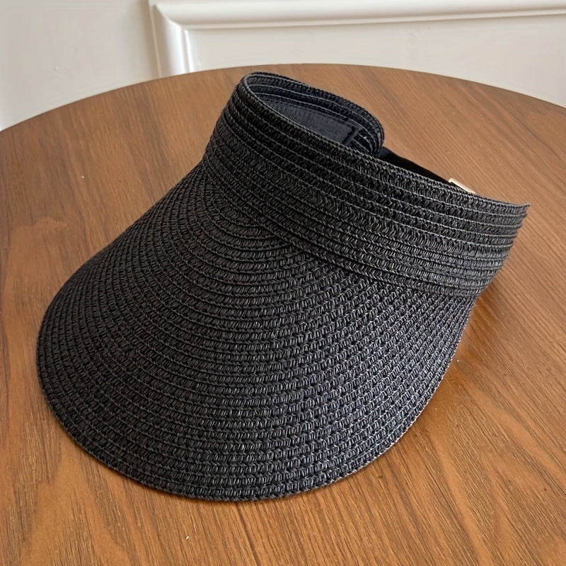 Braided sun visor for women - Elena