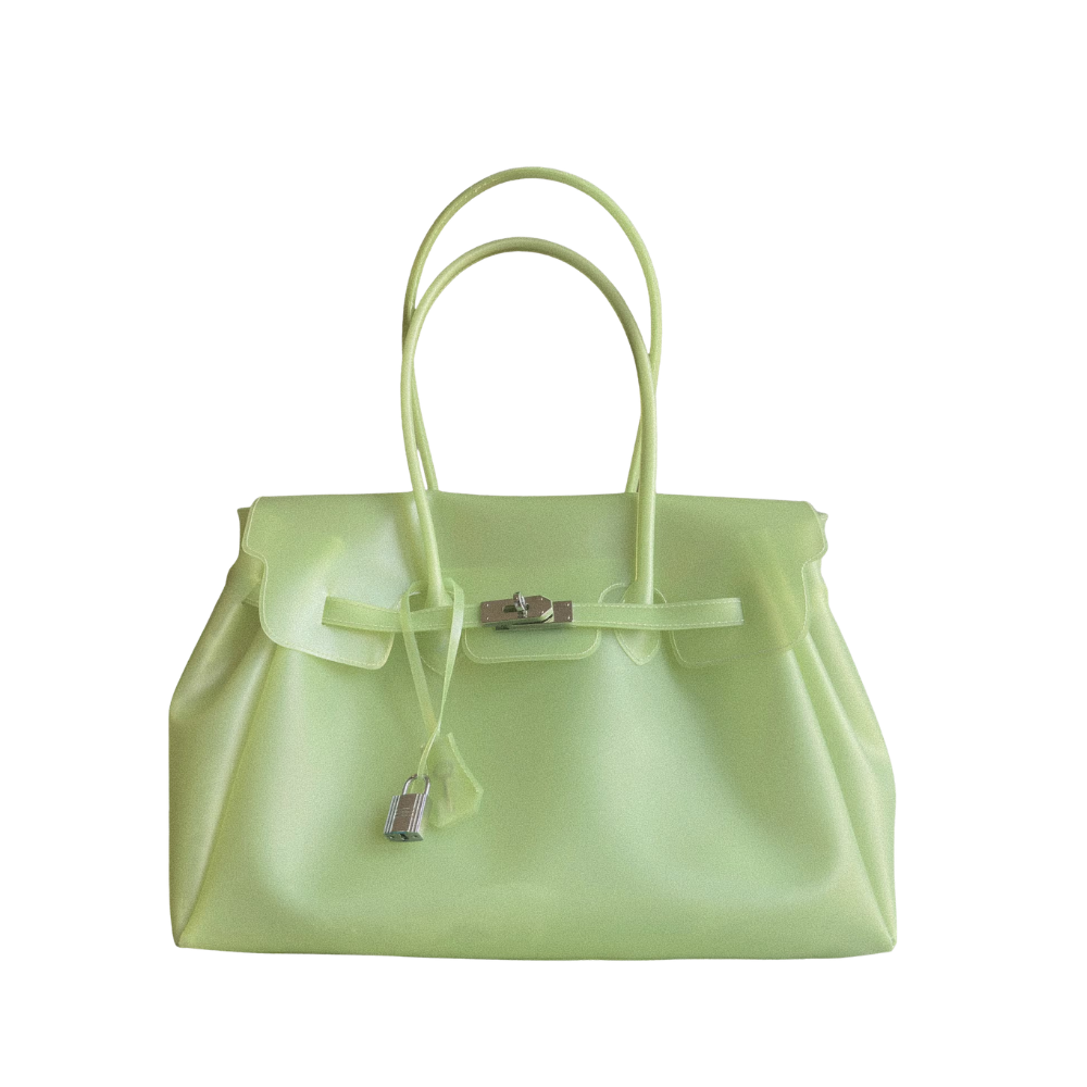 Jelly Birkin Translucent Bag
