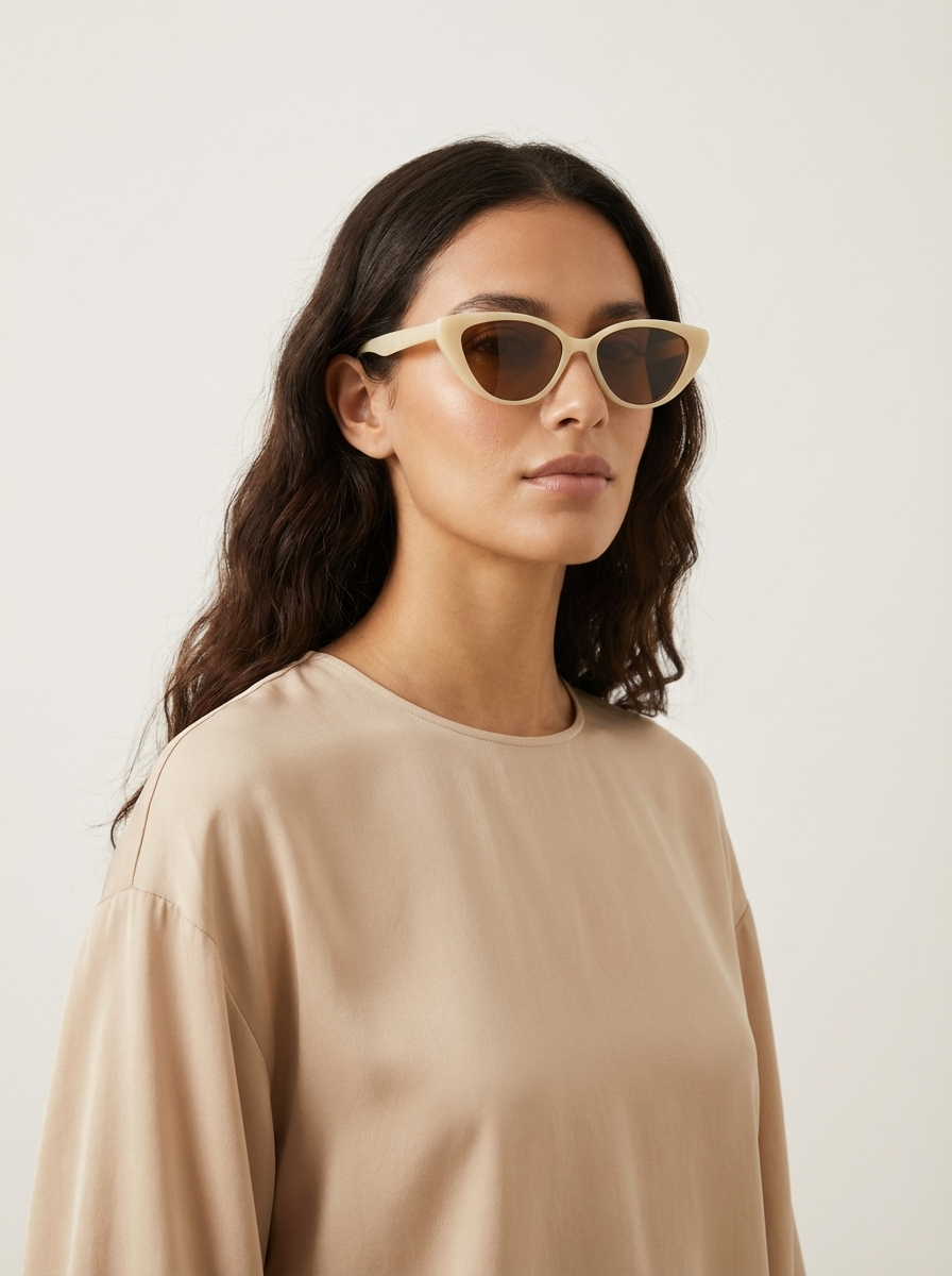 Retro cat-eye sunglasses for women – Valentina