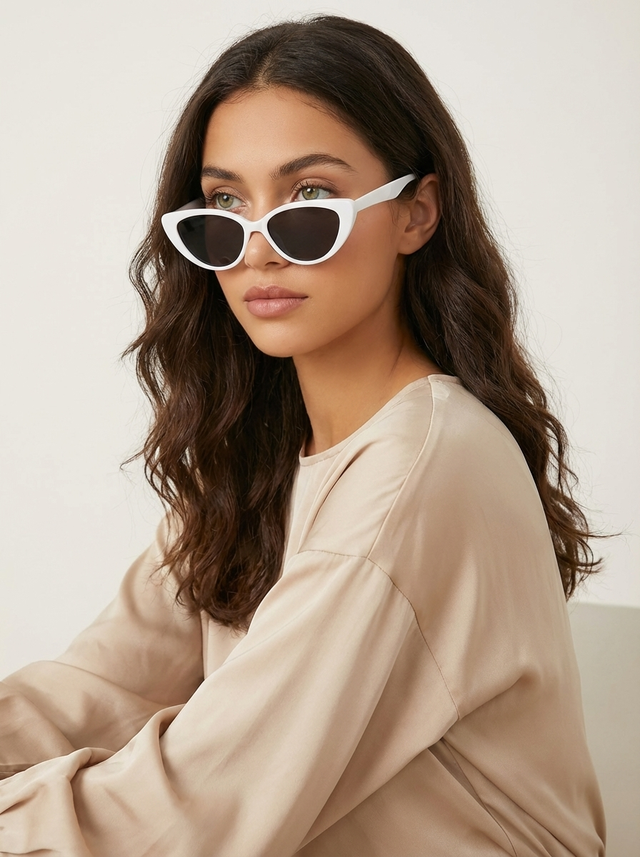 Retro cat-eye sunglasses for women – Valentina