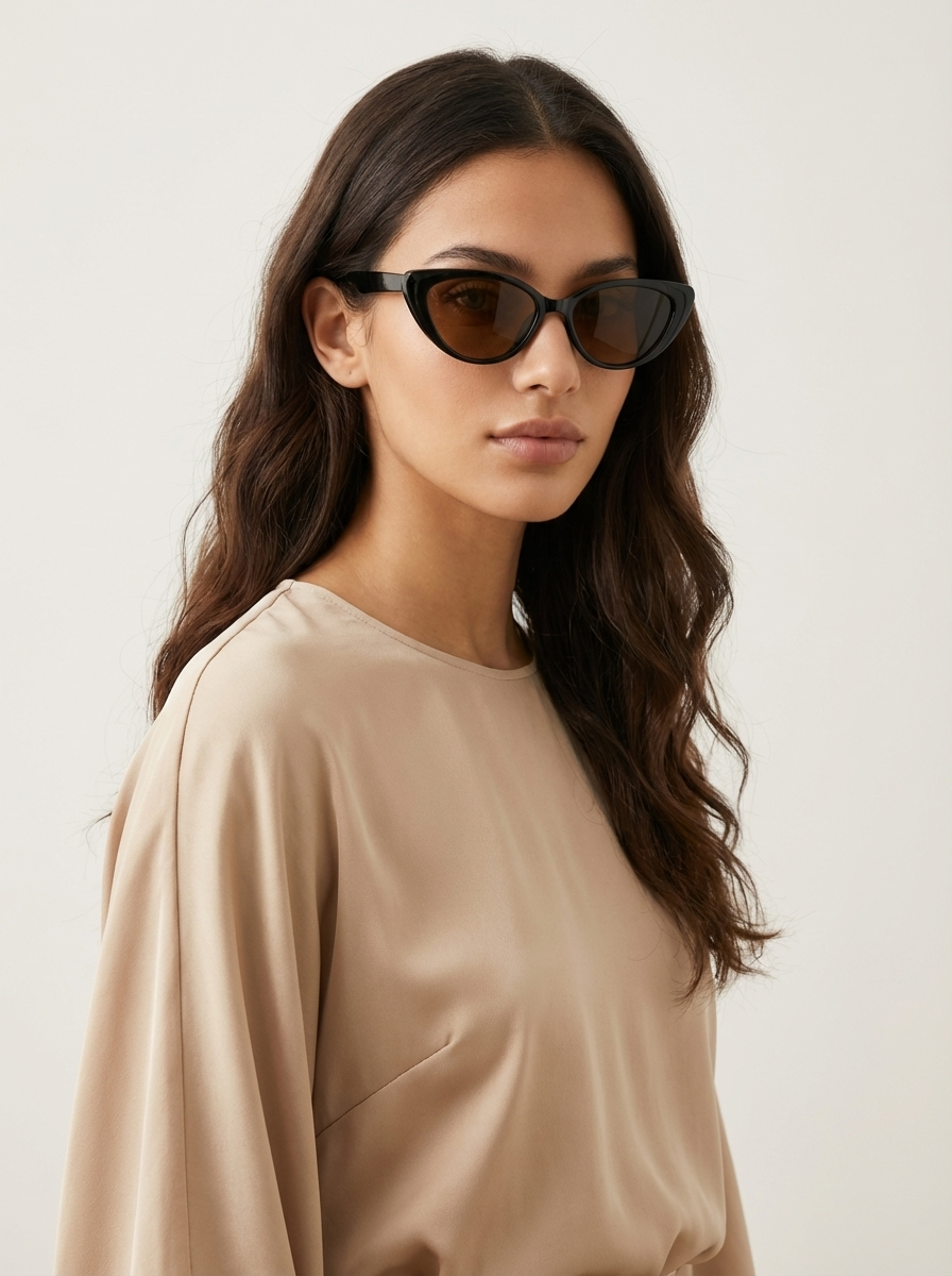 Retro cat-eye sunglasses for women – Valentina