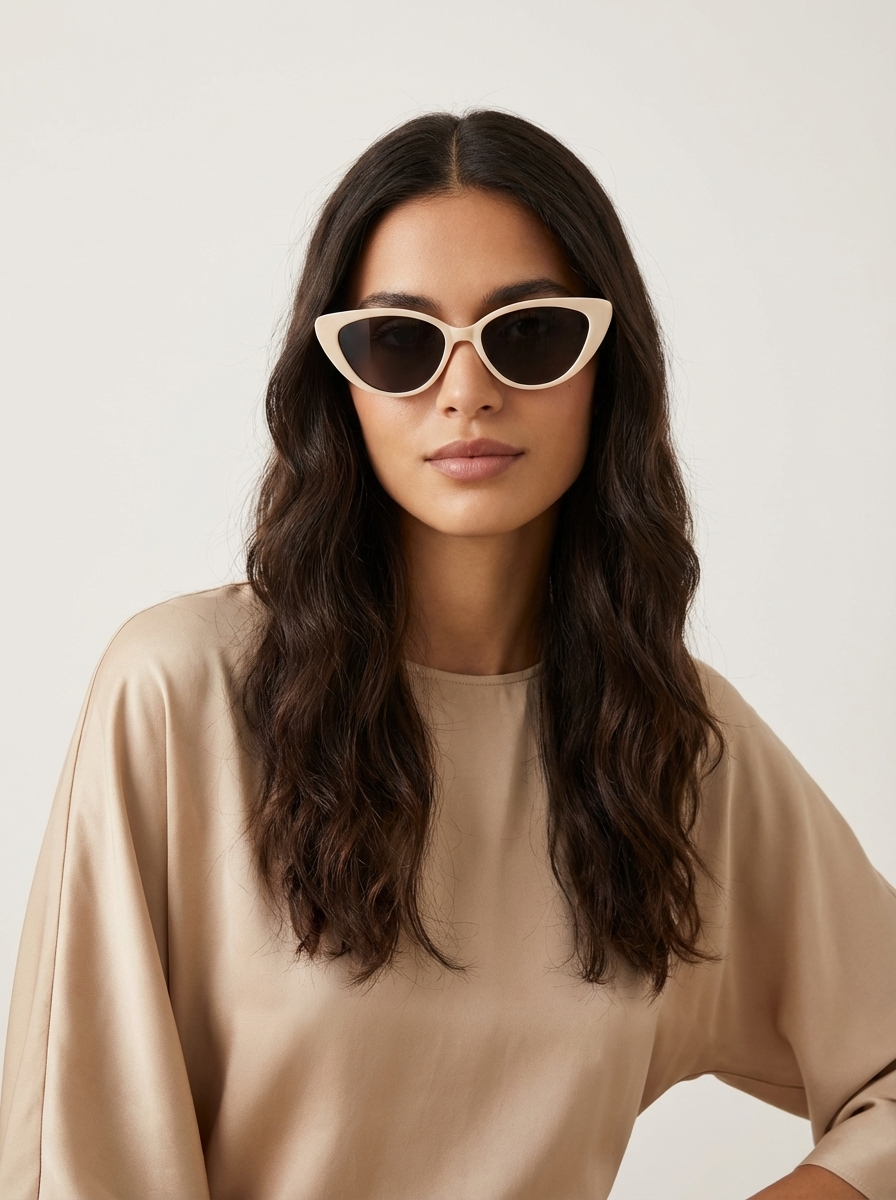 Retro cat-eye sunglasses for women – Valentina