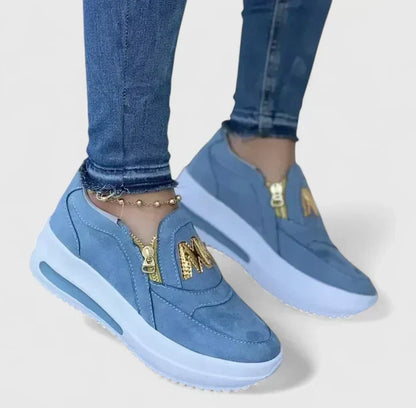 Women's Comfort Shoes in Red, White or Blue