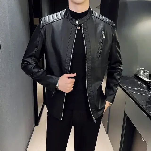 Adrien™ | Elegant Leather Jacket