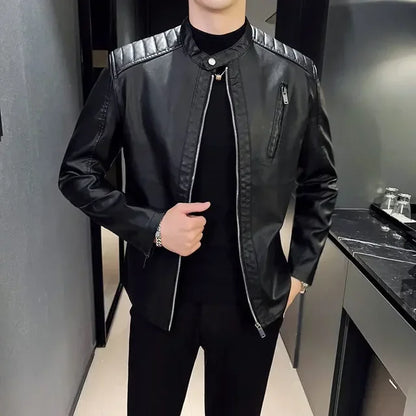 Adrien™ | Elegant Leather Jacket
