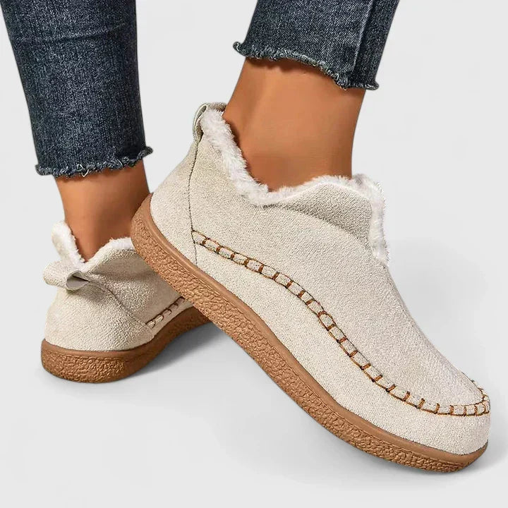 Women's Comfort Boots in Neutral Shades