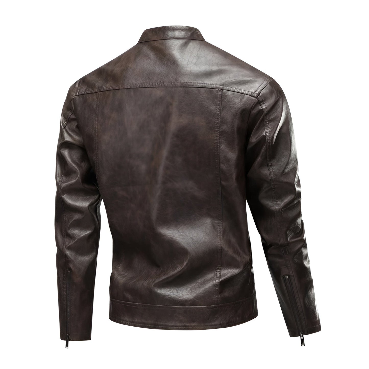 Ethan™ | Leather Aviator Jacket