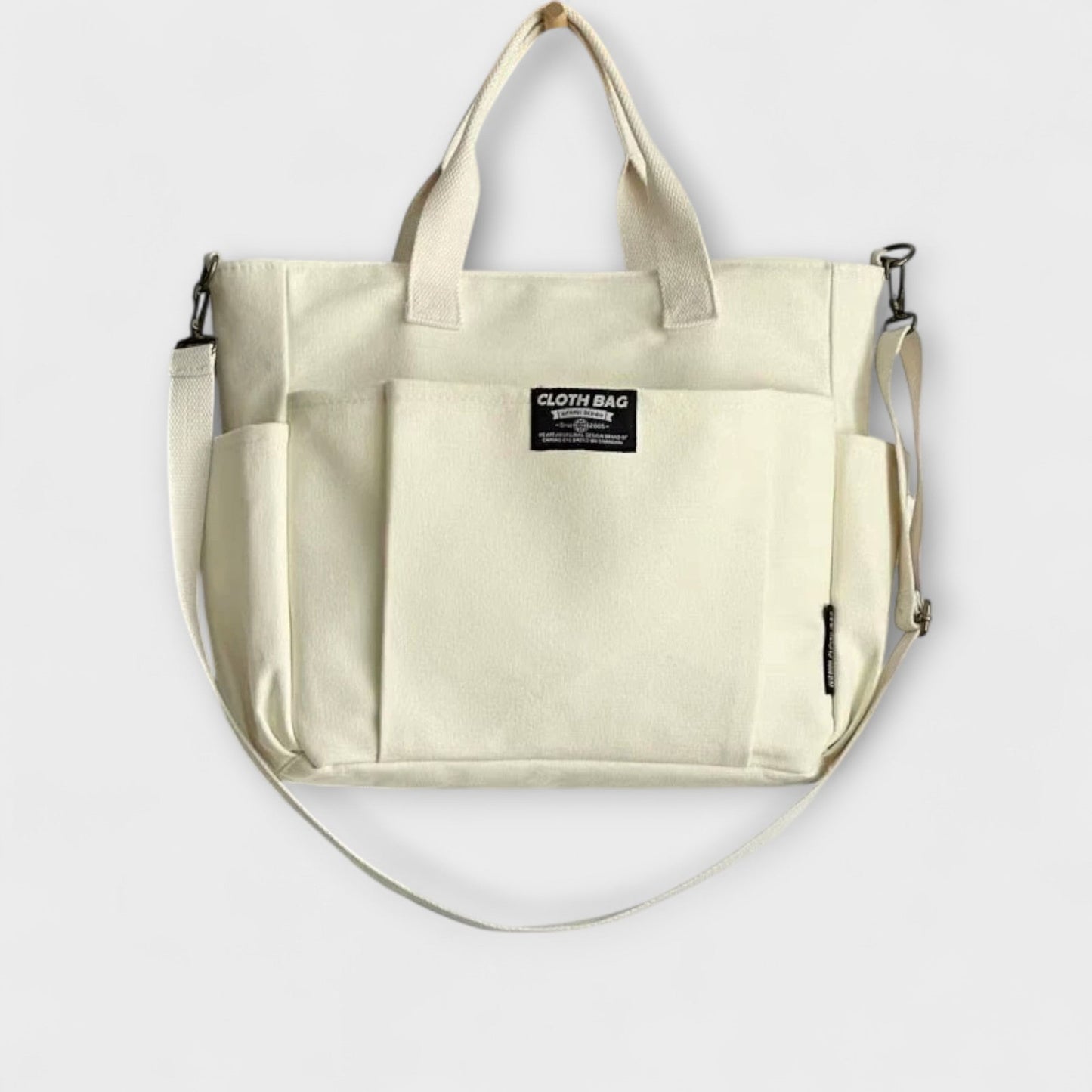 Women's Minimalist Canvas Tote Bag