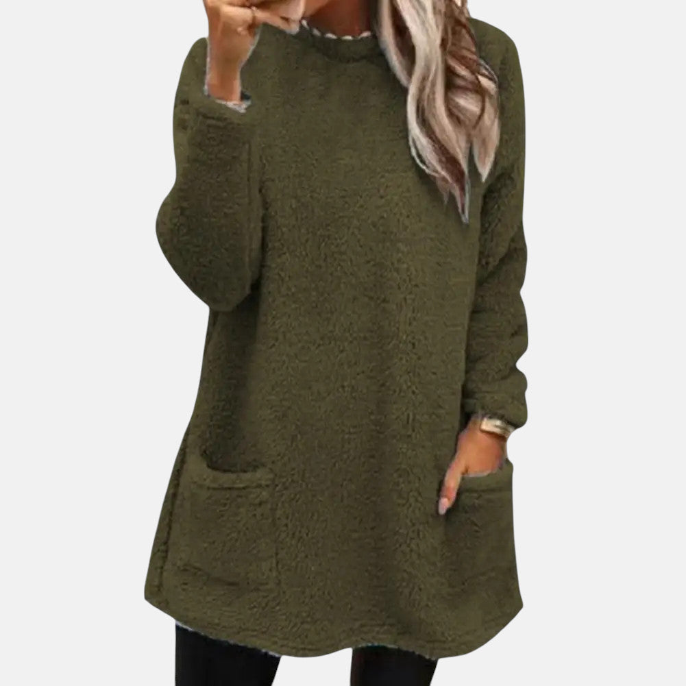 Women's Mid-Length Sweater in Nine Colors