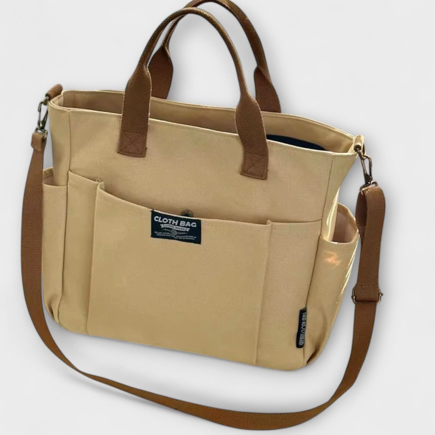 Women's Minimalist Canvas Tote Bag