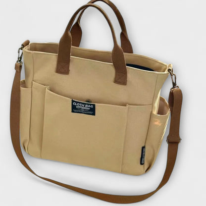 Women's Minimalist Canvas Tote Bag