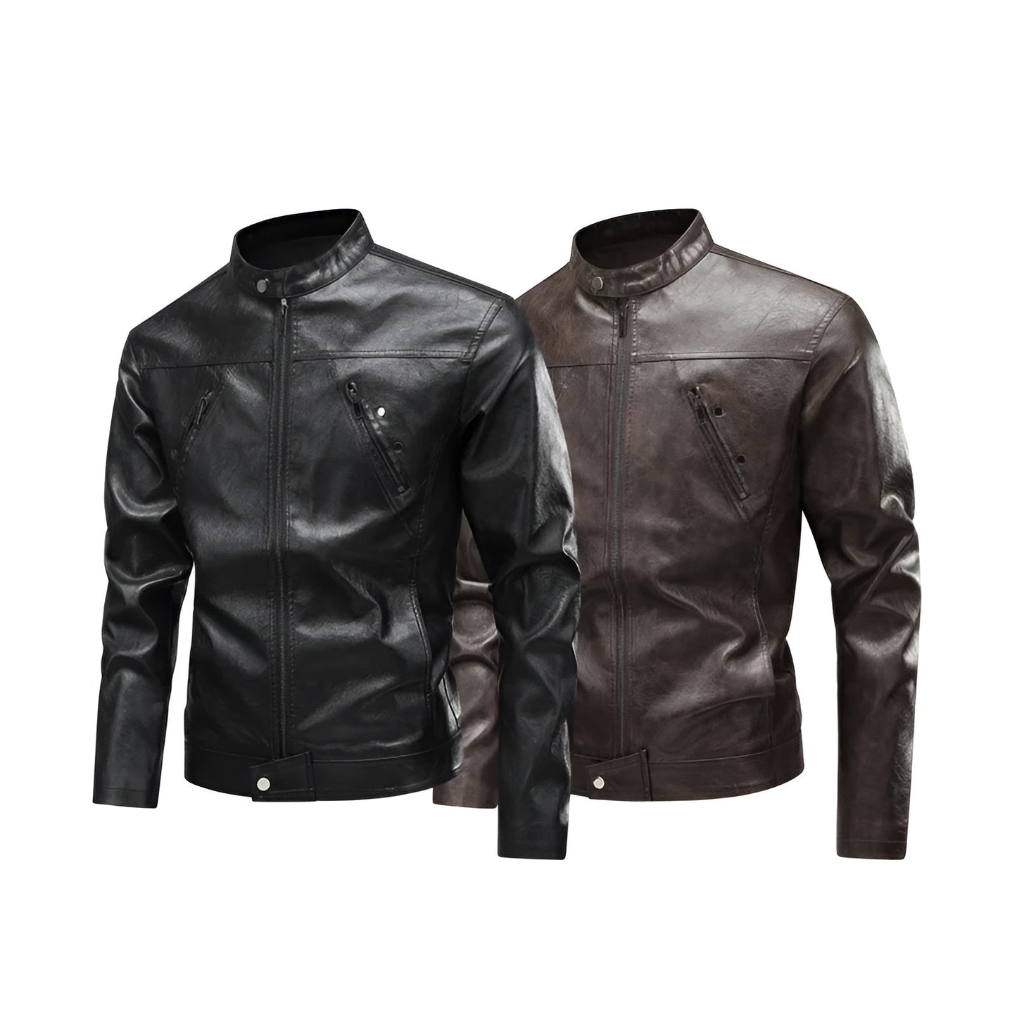 Ethan™ | Leather Aviator Jacket