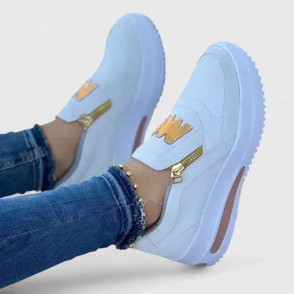 Women's Comfort Shoes in Red, White or Blue