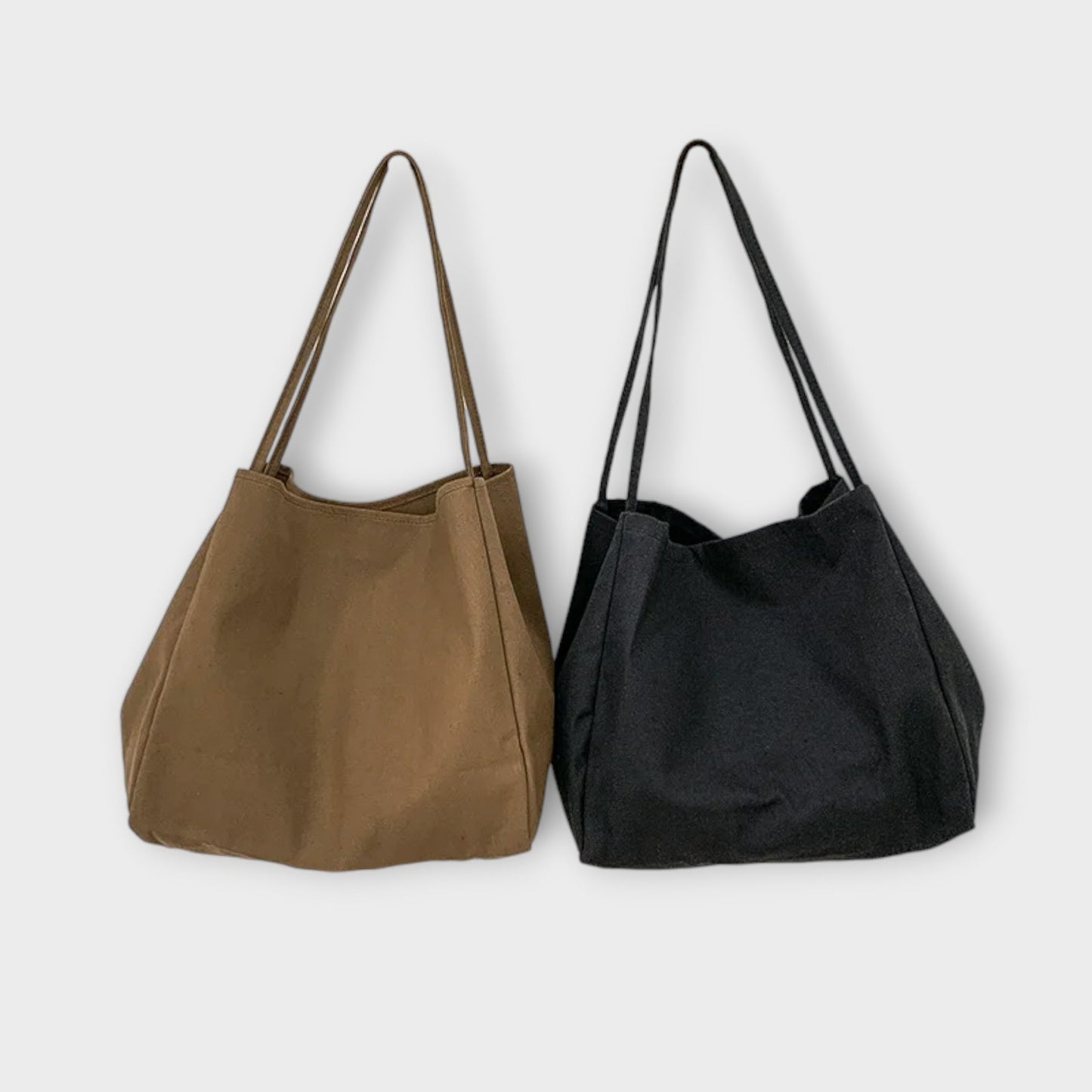 Women's Large Canvas Shopper Bag