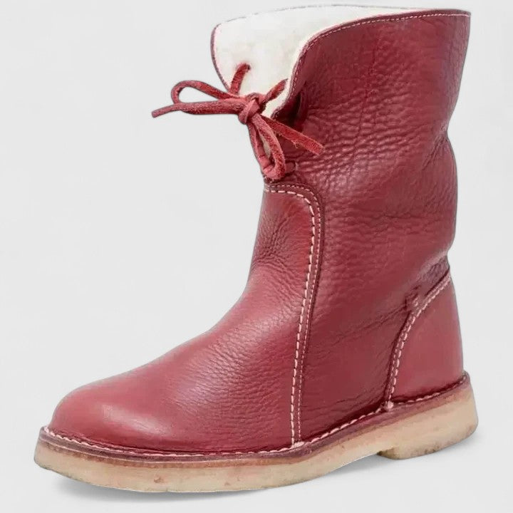 Women's Comfort Boots in Red, Brown or Blue