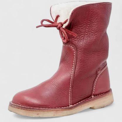 Women's Comfort Boots in Red, Brown or Blue