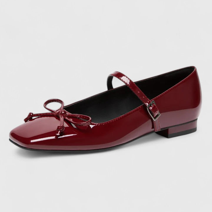 Women's Comfort Square Toe Ballet Flats in Three Colors