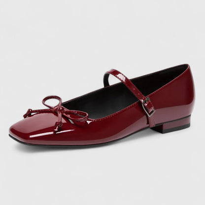 Women's Comfort Square Toe Ballet Flats in Three Colors