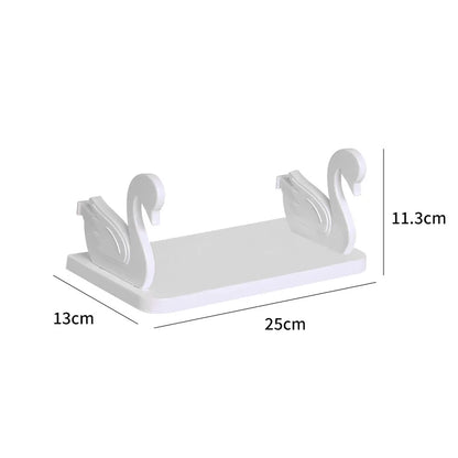 Floating Adhesive Bathroom Shelf