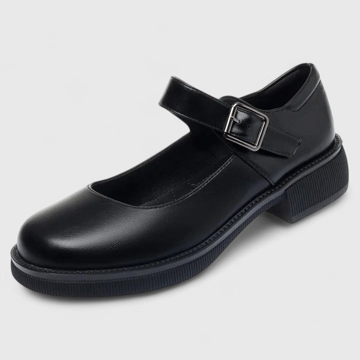 Women's Comfort Shoes in Black and Matte Black