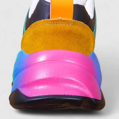 Women's Comfort Shoes in Green and Blue